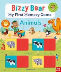 Bizzy Bear Memory Book Animals resmi